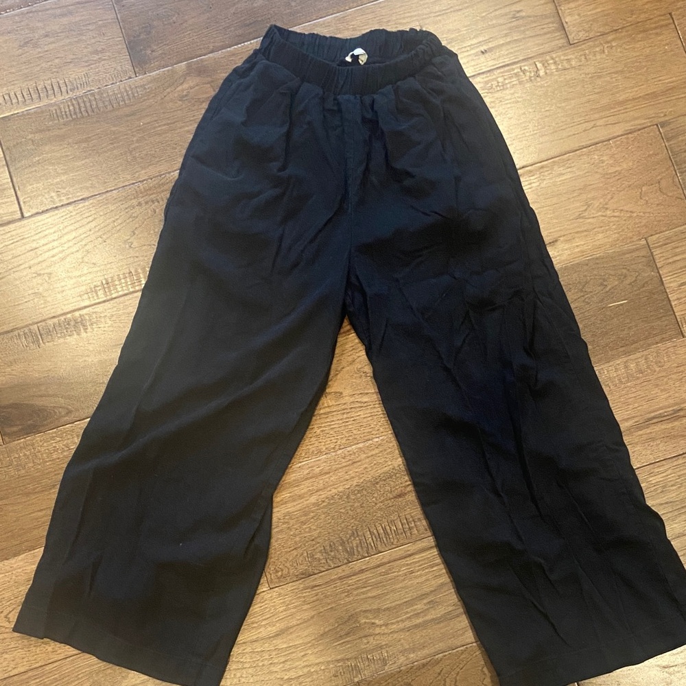 OZMA Crop Wide Leg, Regen Silk Noil